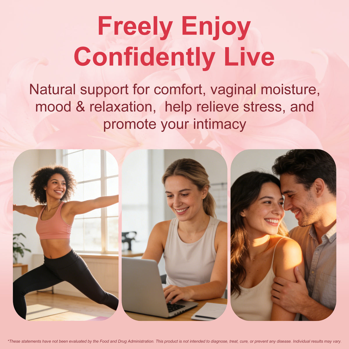 Vitrcestrs® Vaginal Moisture + Mood Capsules – Dual-Action Feminine Supplement for Natural Intimate Hydration & Stress Relief