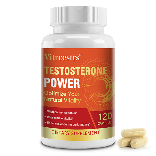Vitrcestrs® Testosterone Power | Optimize Your Natural Vitality Capsules