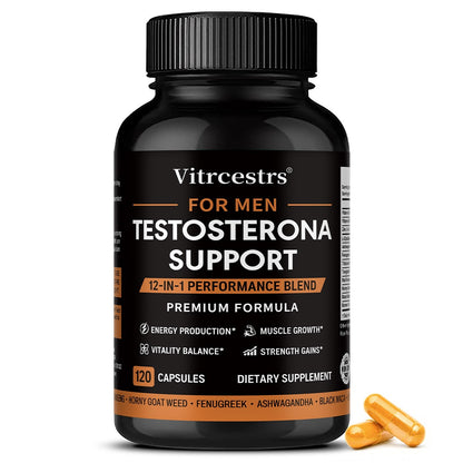 Vitrcestrs® Adaptogenic Mushroom Coffee | 6-Mushroom Instant Coffee Blend for Focus & Energy