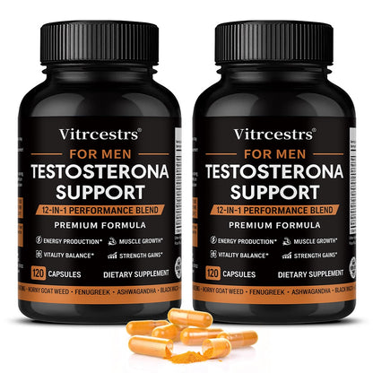 Vitrcestrs® Adaptogenic Mushroom Coffee | 6-Mushroom Instant Coffee Blend for Focus & Energy