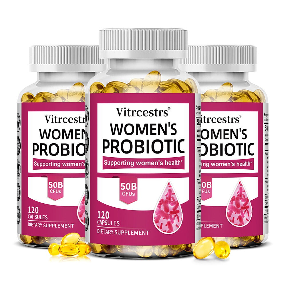 Vitrcestrs® Women's Probiotic 50 Billion CFUs | Digestive & Feminine Health Support