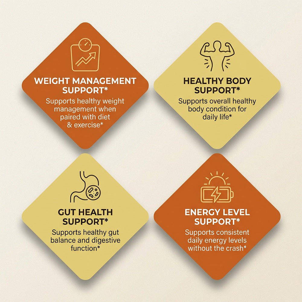 Vitrcestrs® Metabolic Energy Advanced Formula | Weight Management & Gut Support