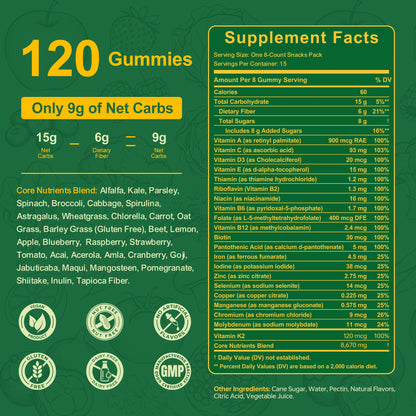 Super Greens Gummies – Gut & Digestive Support