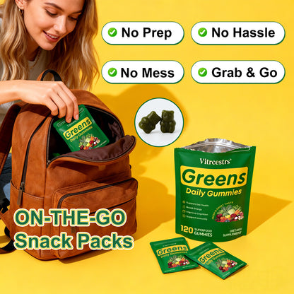 Super Greens Gummies – Gut & Digestive Support