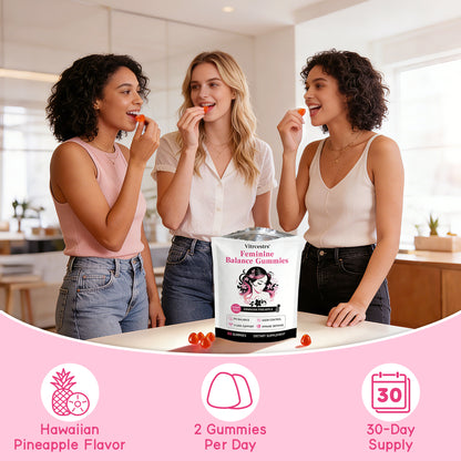 Feminine Balance Gummies for Women – pH, Vaginal Flora & Immune Support