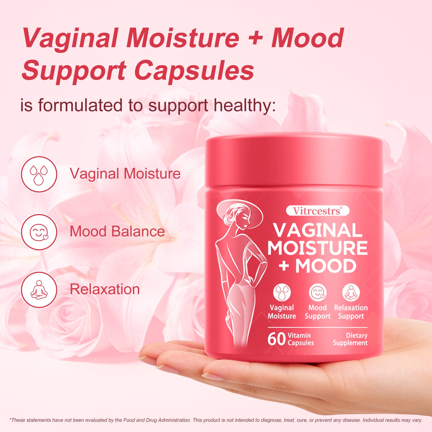 Women’s Daily Vaginal Health Support Capsules
