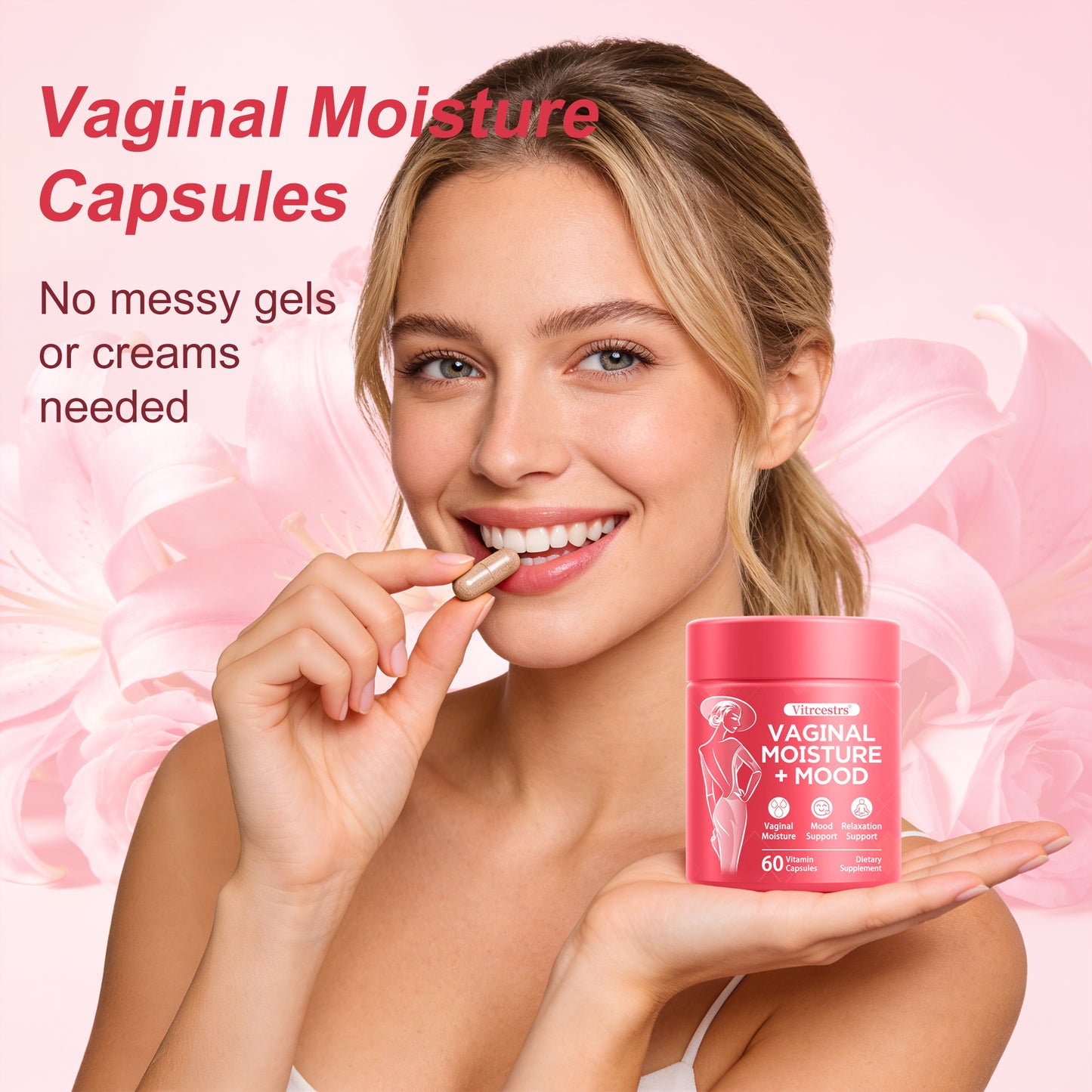 Women’s Daily Vaginal Health Support Capsules